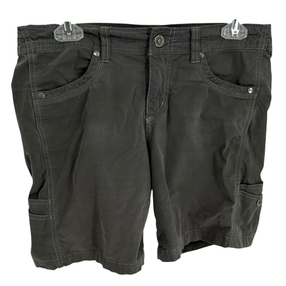 Kuhl Splash 5.5" Short Womens Size 10 Gray Lightweight Trail Hiking cargo - Picture 3 of 11